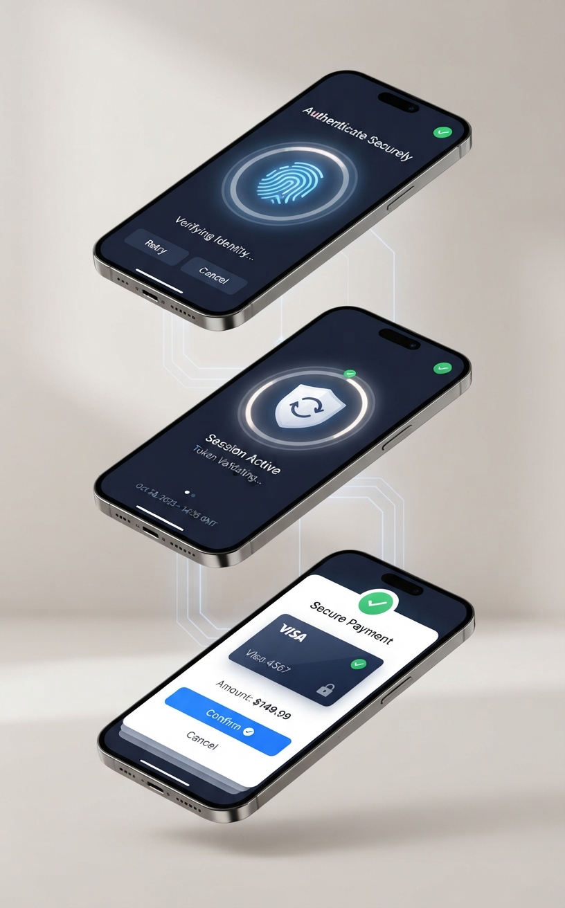 Secure mobile product flow