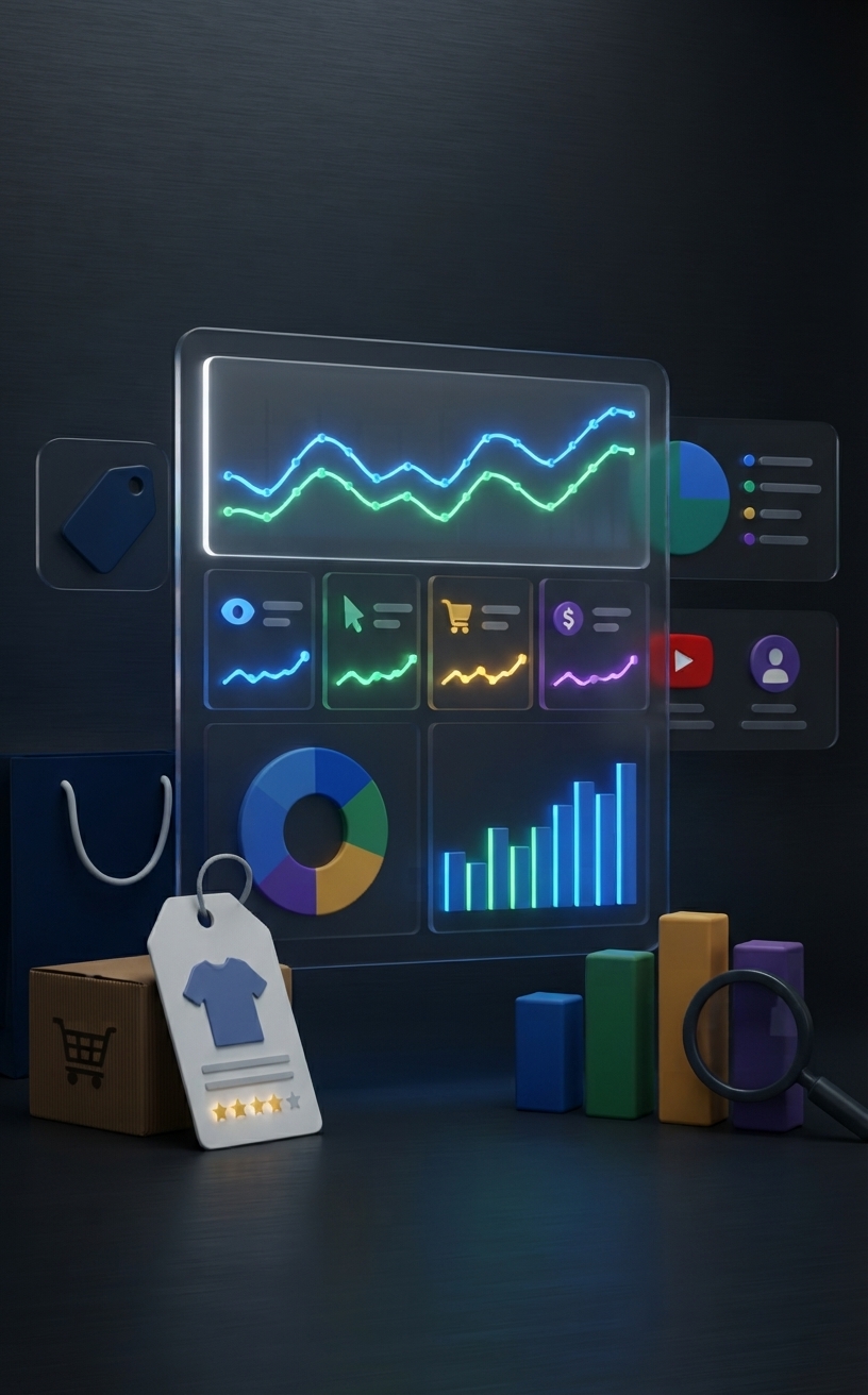 Search coverage and ranking dashboard
